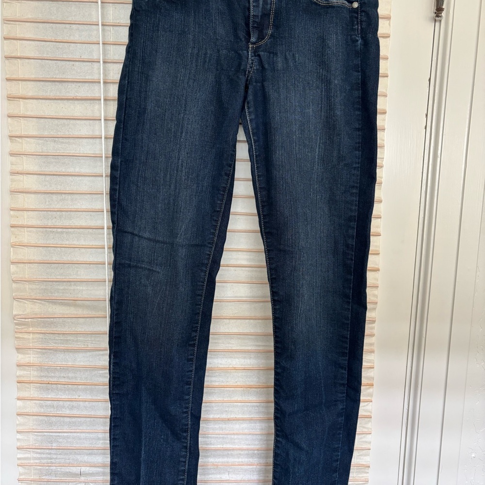 PAIGE Dark Blue Skinny Jeans
